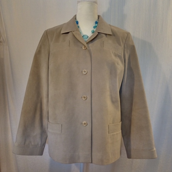 PHILIPPE GAULIER Khaki Blazer - Picture 1 of 8